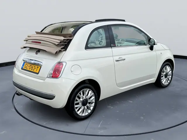 Fiat 500C 0.9 TwinAir Turbo Lounge|Cabrio| 2015 Benzine 3