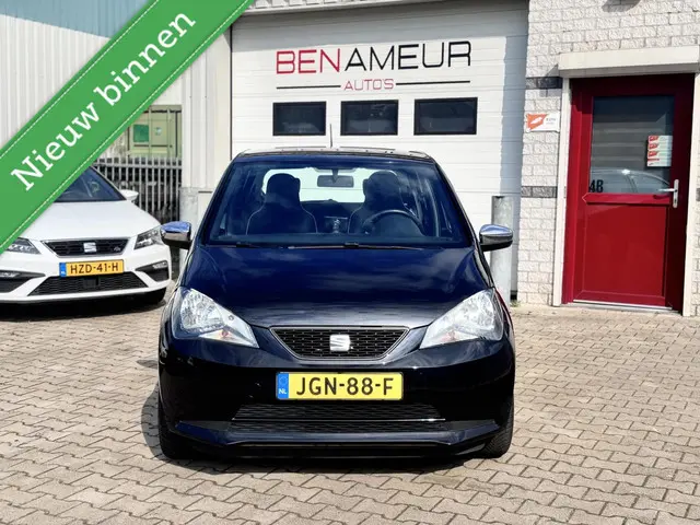 SEAT Mii 1.0 Mii by Mango Navi/ Leder/ Cruis 2015 Benzine 2