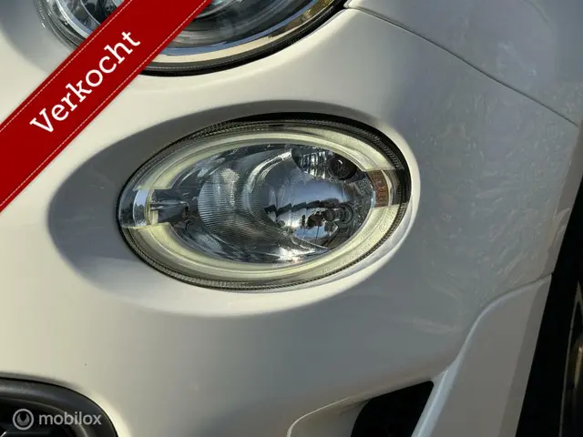 Fiat 500 1.2 Sport NAVIGATIE , CLIMA , WIT 2017 Benzine 18