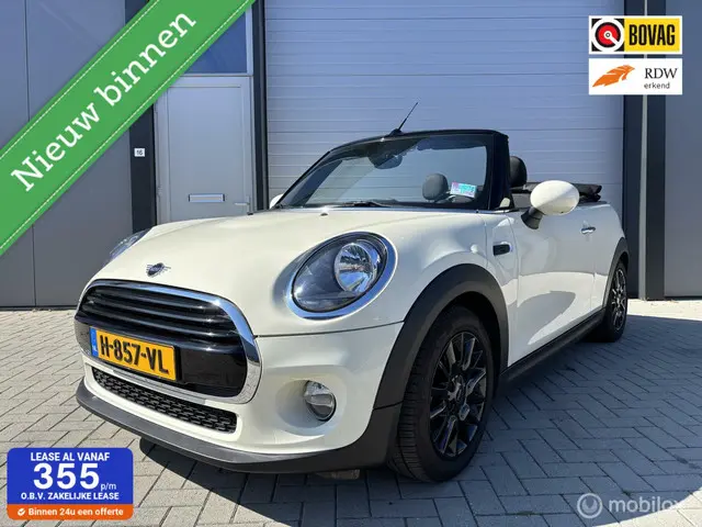 MINI Cooper Cabrio 1.5 Chili 2019 Benzine