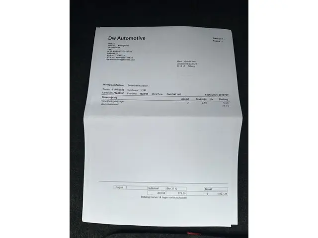 Fiat 500 1.2 Lounge 2016 Benzine 32