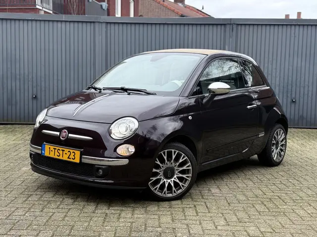 Fiat 500C 0.9 TwinAir Lounge| AUT | Leder | NAP 2014 Benzine