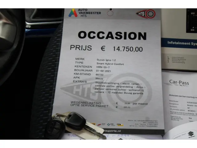 Suzuki Ignis 1.2 Smart Hybrid Comfort 2021 Benzine 28