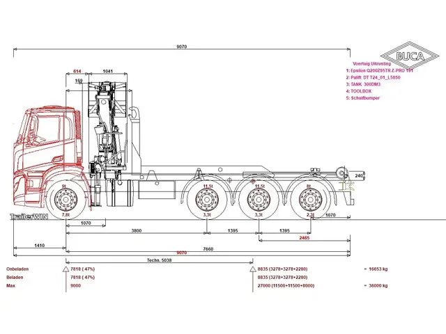 Iveco X-Way 500 8X4 TRIPLE 2026 Diesel 14