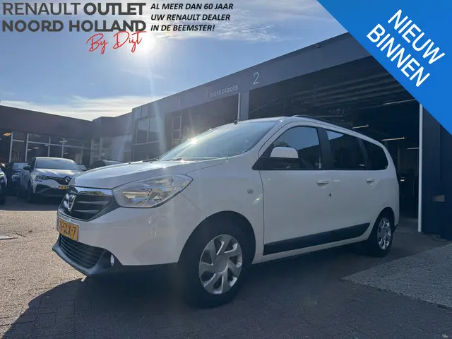Dacia Lodgy 1.2 TCe Lauréate 7P+Navi+Trekhaak!! 2013 Benzine