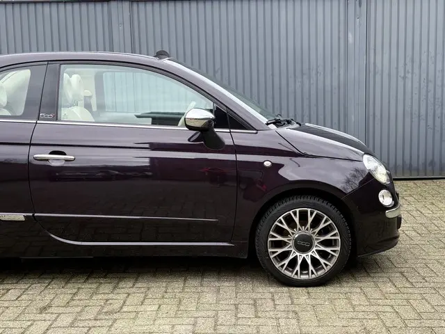Fiat 500C 0.9 TwinAir Lounge| AUT | Leder | NAP 2014 Benzine 10