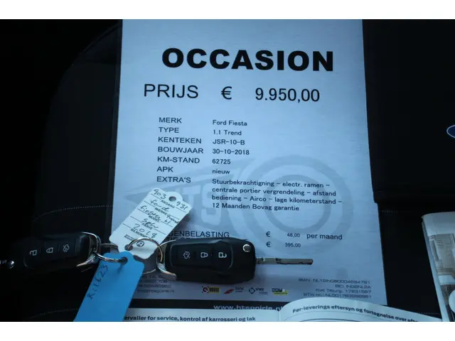 Ford Fiesta 1.1 Trend 2018 Benzine 25