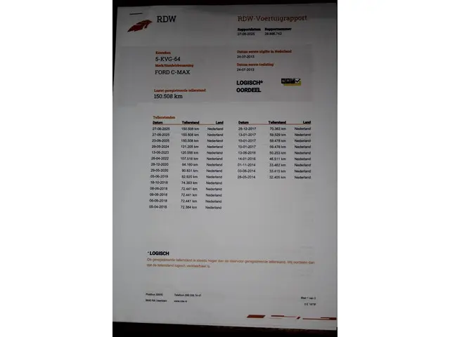 Ford C-MAX 1.0 Titanium 126 Pk 2013 Benzine 10
