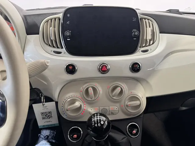 Fiat 500 1.0 Hybr. Lounge Parelmoer Carplay 2020 Benzine 13
