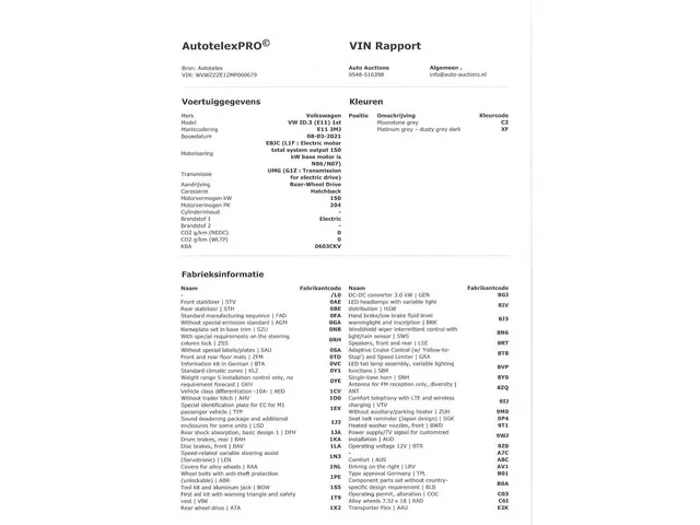 Volkswagen ID.3 Pro 58 kWh SOH 88% 2021 Elektrisch 41