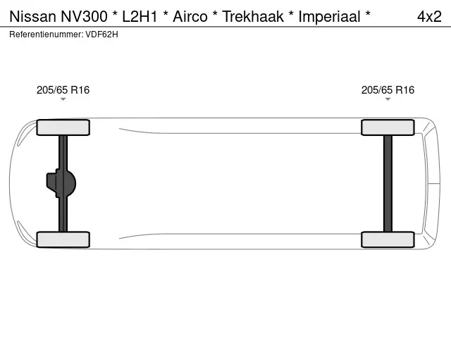 Nissan NV300 * L2H1 * Airco * Trekhaak * Imperiaal * 2019 Diesel 46