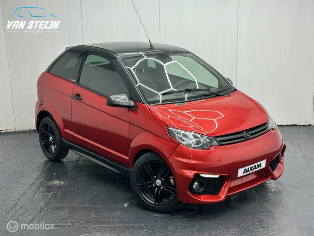Aixam Coupé Brommobiel GTi Rood | ABS 2016 Diesel 2