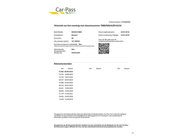 Škoda Fabia 1.0 TSI Drive 2018 Benzine 4
