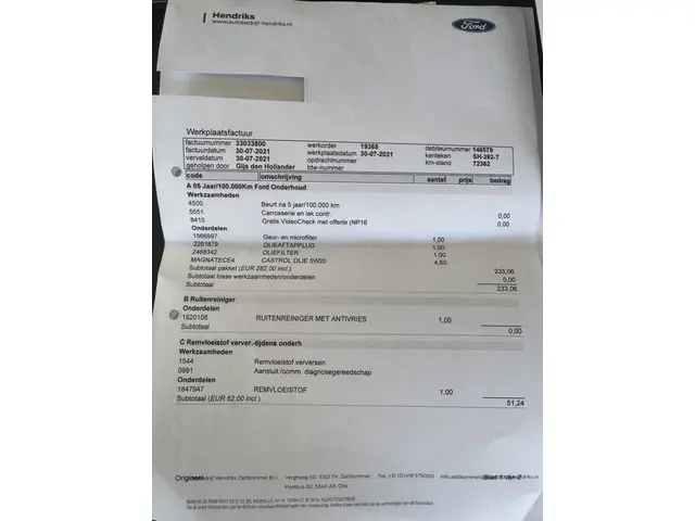 Ford Fiesta 1.0 EcoBoost Titanium 101 PK 2016 Benzine 17