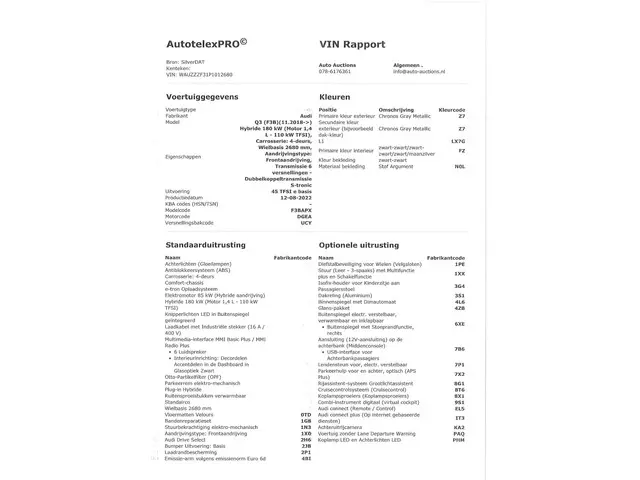 Audi Q3 45 TFSI e edition PHEV 2022 Hybride Benzine 17