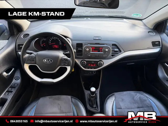 Kia Picanto 1.2 CVVT DynamicLine, Leer, Led 2016 Benzine 7