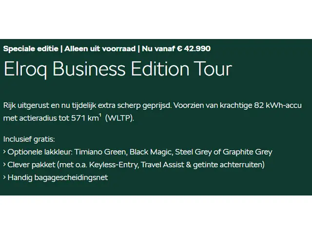 Škoda Elroq 85 Business Edition - Tour 2025 Elektrisch 3