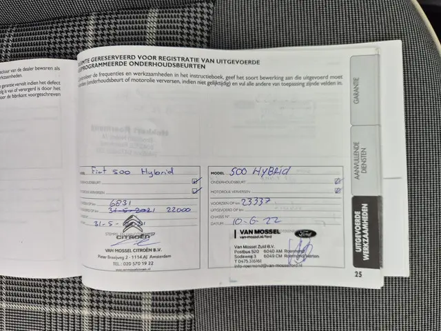 Fiat 500 1.0 Hybrid Lounge 2020 Benzine 26