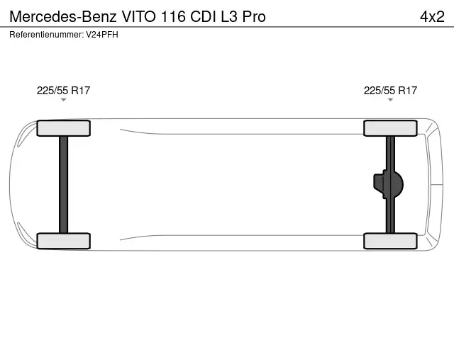 Mercedes-Benz Vito 116 CDI L3 Pro 2024 Diesel 16