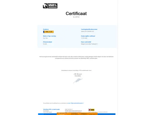 Kia Niro 1.6 GDi Hybrid Edition 2019 Hybride Benzine 17