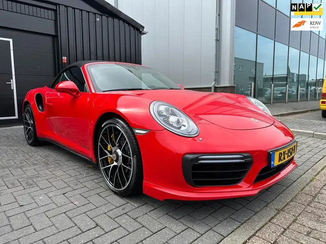 Porsche 911 Cabrio 3.8 Turbo S 2015 Benzine
