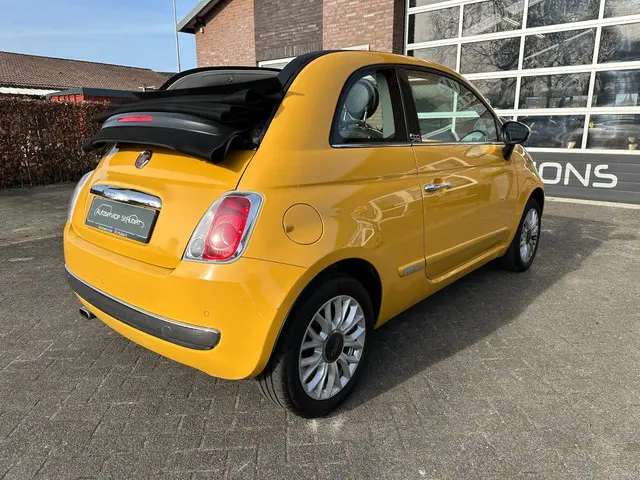 Fiat 500C 1.2 Popstar. Cabrio. 2014 Benzine 6