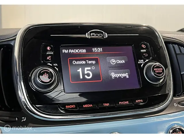 Fiat 500 1.2 Lounge [ panorama climate LM ] 2016 Benzine 18