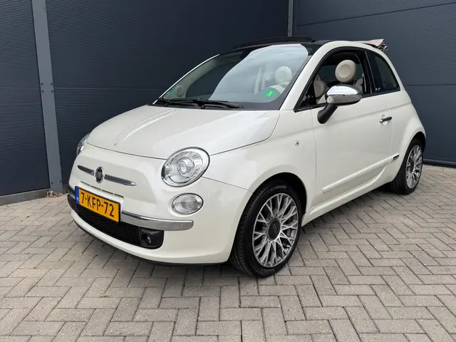 Fiat 500C 0.9 TwinAir Lounge / Cabrio / Leer 2013 Benzine 8
