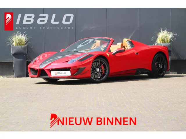 Ferrari 458 4.5 V8 Spider Mansory 2014 Benzine
