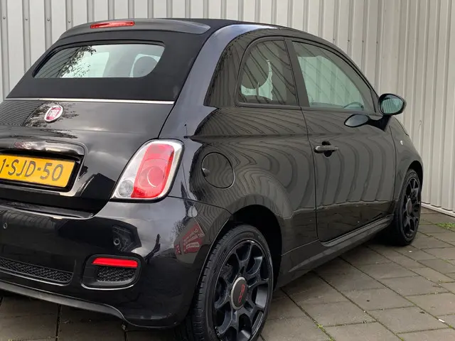 Fiat 500C 0.9 TwinAir Rock|Cabrio|Airco|Leder| 2012 Benzine 5