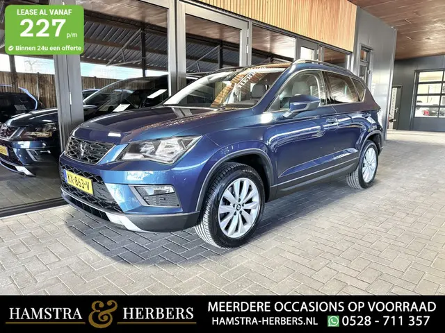 SEAT Ateca 1.0 EcoTSI Style blauw 2017 Benzine
