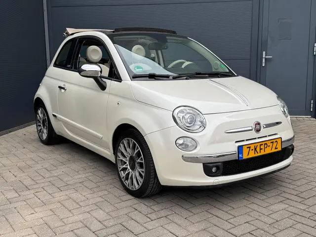 Fiat 500C 0.9 TwinAir Lounge / Cabrio / Leer 2013 Benzine 3