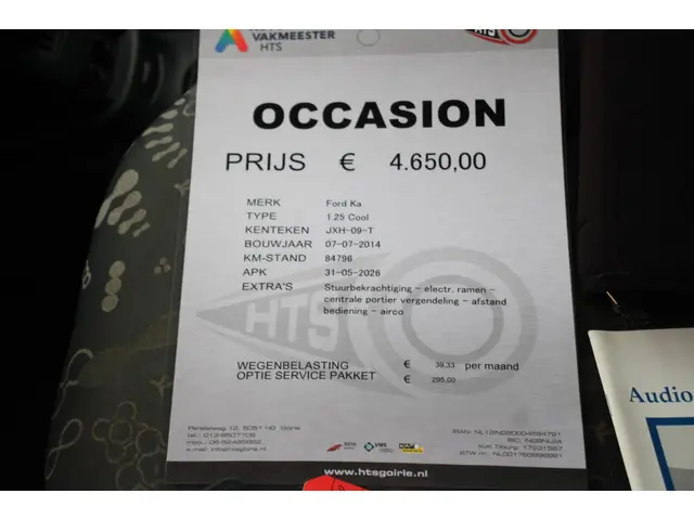 Ford Ka 1.2 Style start/stop 2014 Benzine 23