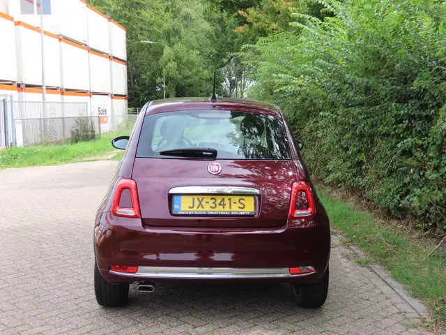 Fiat 500 0.9 TwinAir Turbo Lounge *Navi *Pano 2016 Benzine 4