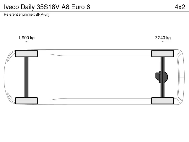 Iveco Daily 35S18V A8 Euro 6 2024 Diesel 10