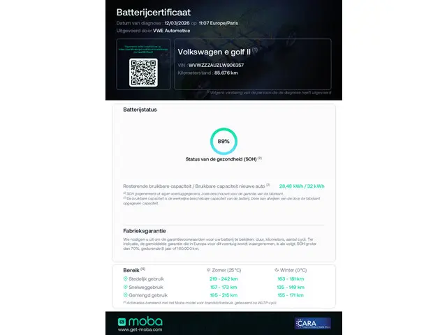 Volkswagen e-Golf E-DITION 2019 Elektrisch 6