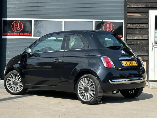 Fiat 500C 1.2 Lounge Panoramadak - Clima - Leder 2015 Benzine 4