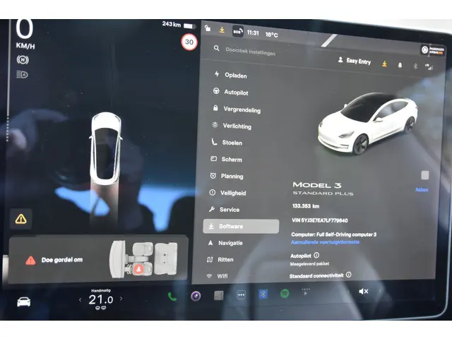 Tesla Model 3 Standard RWD Plus 60 kWh 2020 Elektrisch