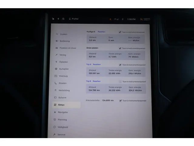 Tesla Model X 75D Base 6p. 2018 Elektrisch 45