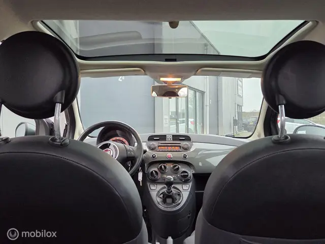 Fiat 500 1.2 Lounge met panodak 2013 Benzine 15