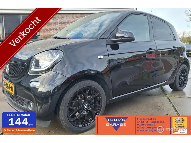 Smart Forfour 1.0 Turbo Prime bomvol opties!! 2018 Benzine