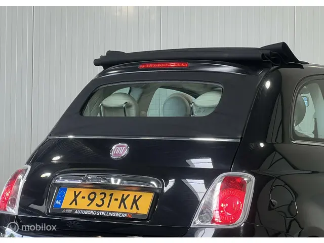 Fiat 500 1.2 Lounge [ leder historie LM ] 2014 Benzine 16