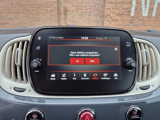 Fiat 500 1.2 Lounge Navi, Cruise, NAP, 1e eig 2019 Benzine 15