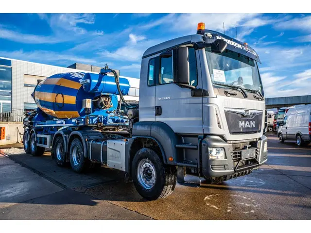 MAN TGS 33.420 BBS +LIEBHERR 12M3 2017 Diesel 2