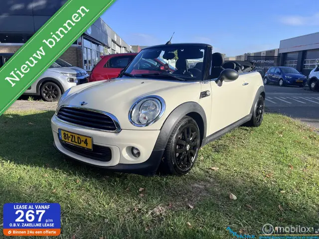 MINI One Cabrio 1.6 Chili 2013 Benzine
