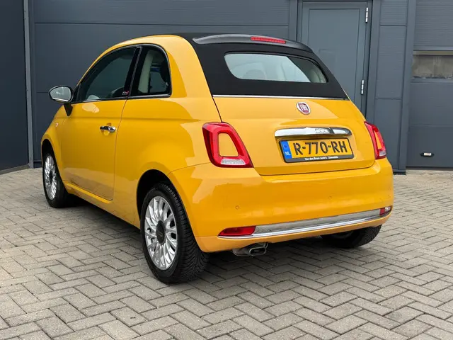 Fiat 500C 1.2 Popstar Cabriotop / 45.000 KM! 2016 Benzine 4