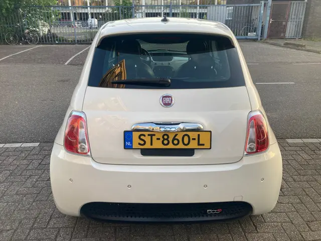 Fiat 500e 24kwh Albarth Leder airco 2014 Elektrisch 6