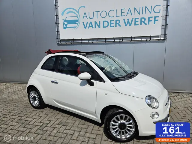 Fiat 500C 1.2 Popstar Cabrio zeer netjes!!! 2015 Benzine