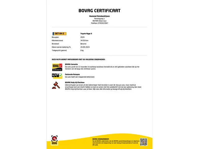 Toyota Aygo X 1.0 VVT-i S-CVT Premium 2024 Benzine 2