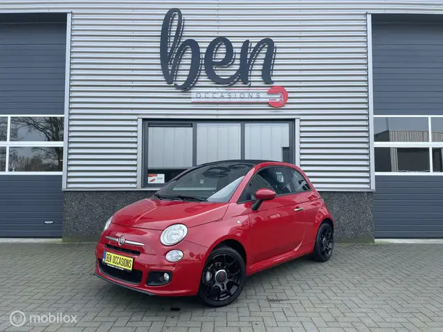 Fiat 500C 1.2 S Sport Cabrio TOPSTAAT!!! 2014 Benzine